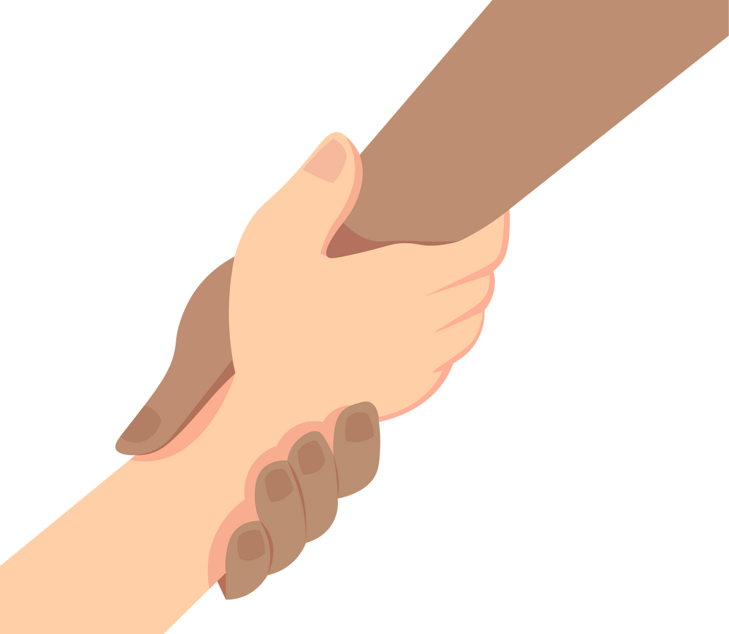 Helping Hand Illustration